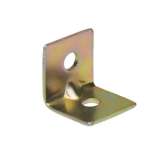 Кутник кріпильний 15х15х16 мм оцинкований монтажний (UK0738)