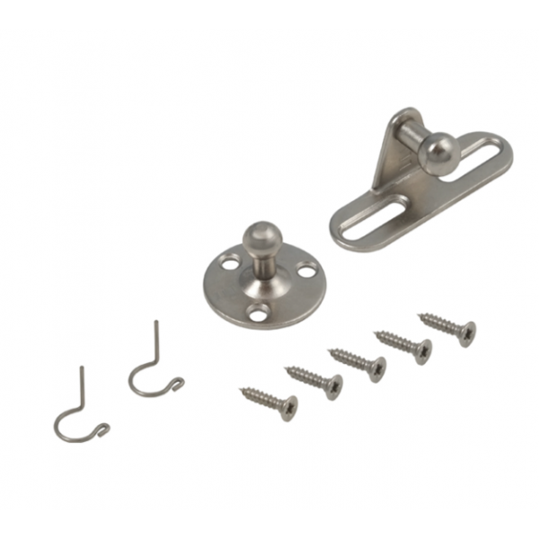 Меблевий газовий амортизатор Muller 80N Чорний (PM0503)