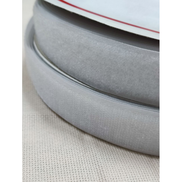 Липучка Sigma текстильна пришивна ширина 50мм (25 метрів) Світло сірий (LR1238)