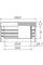 Заглушка для труби Termoplast внутрішня прямокутна 30x20мм пластик Чорна (ZG0788)