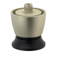 Ніжка меблева (опора) SIGMA регульована H-50мм пластик Чорний матовий сатин (MO0111)