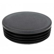 Заглушка для труби Termoplast внутрішня кругла D=102мм пластик Чорна (ZG0782)