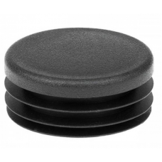 Заглушка для труби Termoplast внутрішня кругла D=45мм пластик Чорна (ZG0779)